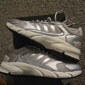Men's Adidas Crazy Chaos 2000 Silver Cloudfoam Sneakers size 10.5